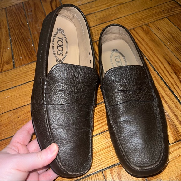 Tod’s Suede Loafers Men's 8 - Picture 1 of 11
